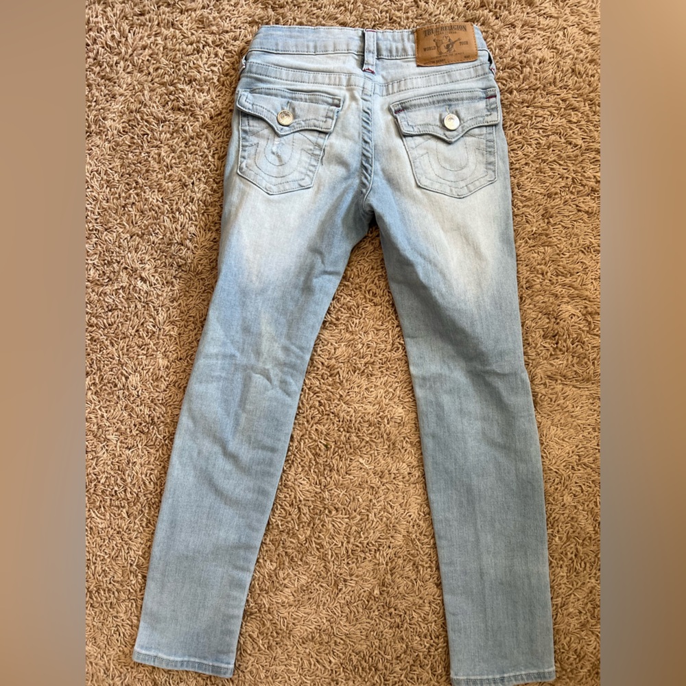 True Religion Girl’s Distressed Jeans